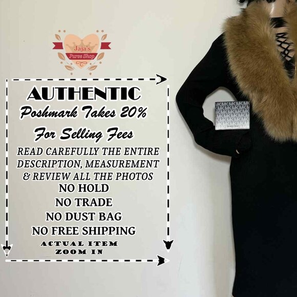 💙Michael Kors Signature Logo Ombre Card ID Wallet Variation💙 - Picture 17 of 17